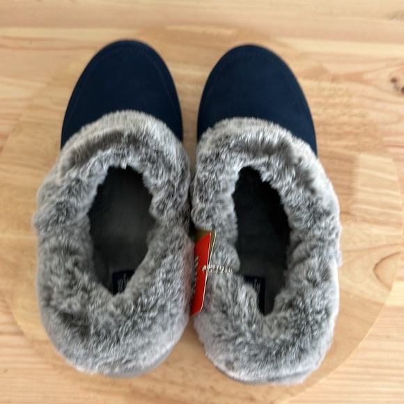 Skechers On-the-GO Joy Suede & Faux Fur Slip-Ons - Cozy Life - Picture 6 of 8